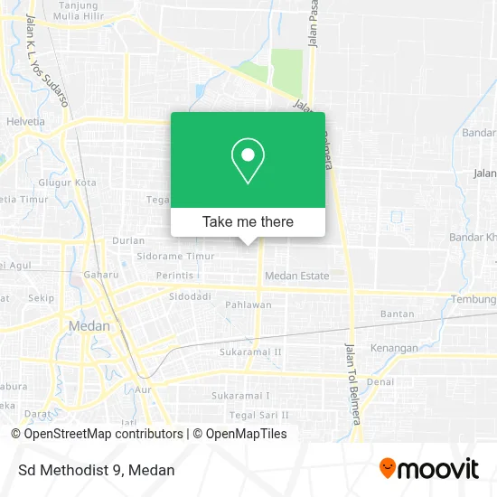 Sd Methodist 9 map