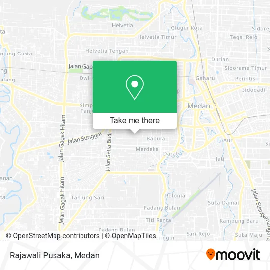 Rajawali Pusaka map