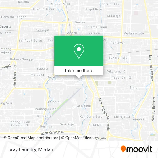 Toray Laundry map