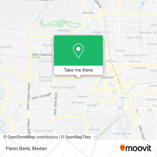 Panin Bank map