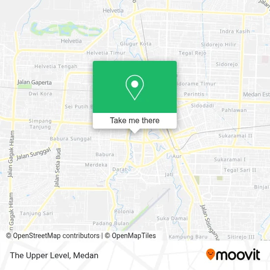 The Upper Level map