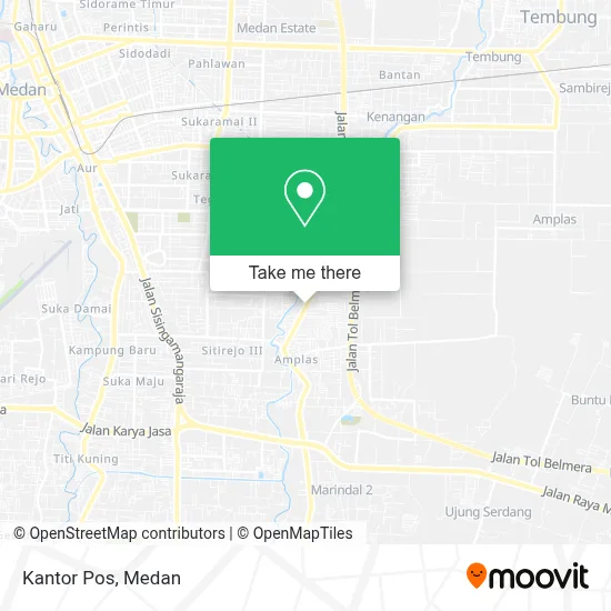Kantor Pos map