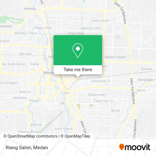 Riang Salon map