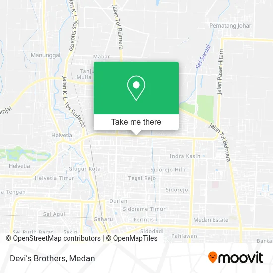 Devi's Brothers map