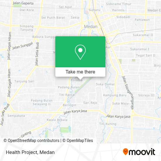 Health Project map