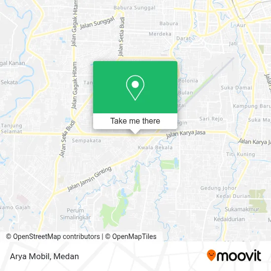 Arya Mobil map