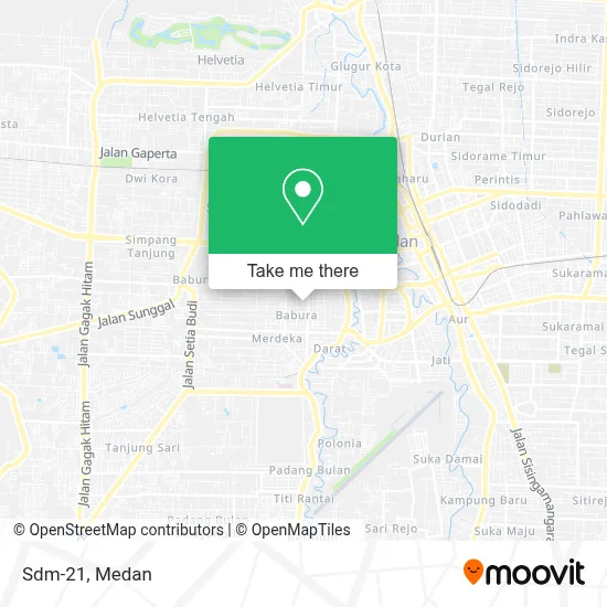Sdm-21 map