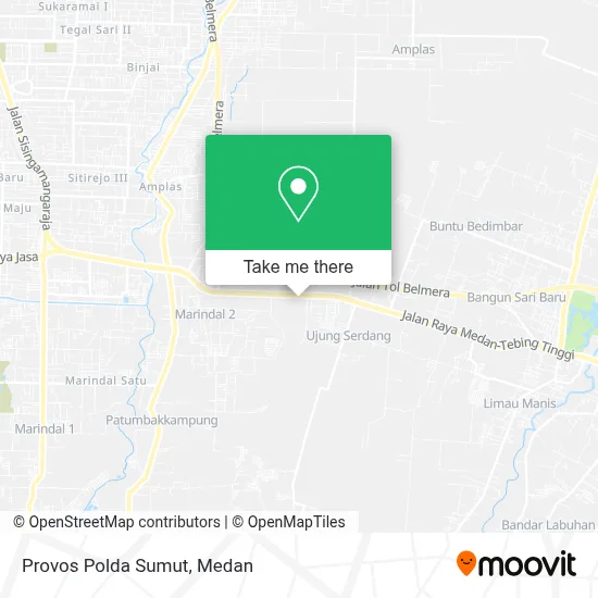 Provos Polda Sumut map