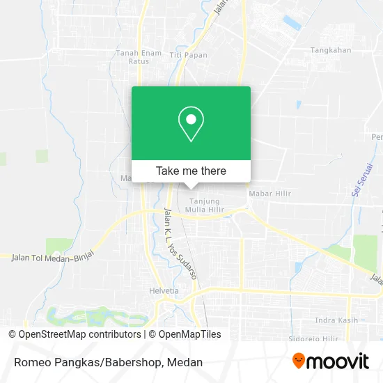 Romeo Pangkas/Babershop map