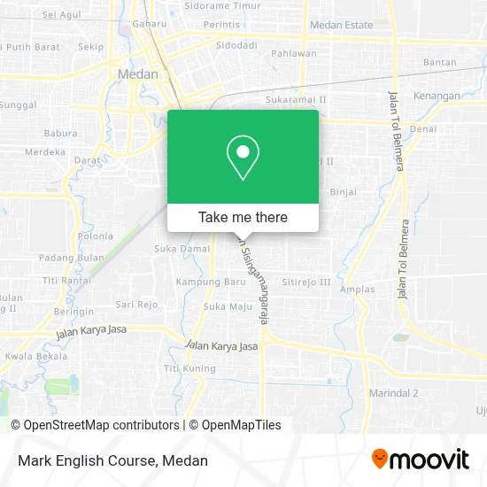 Mark English Course map