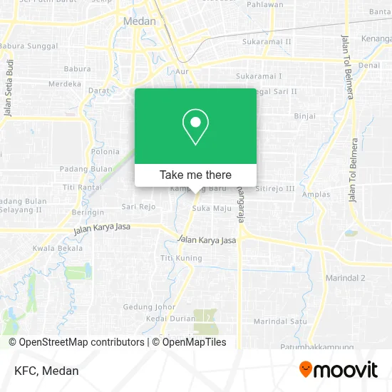 Kfc map