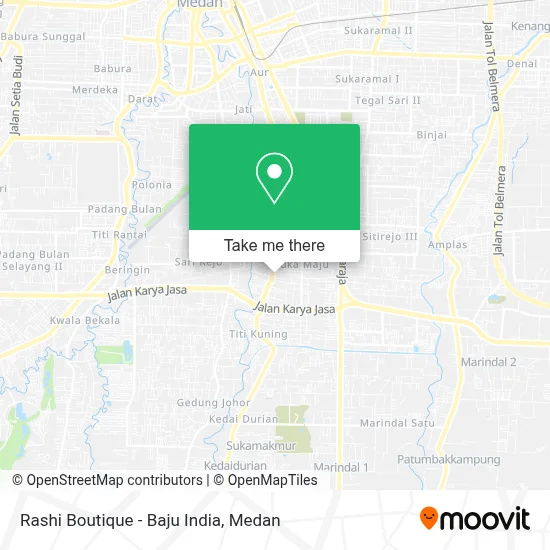 Rashi Boutique - Baju India map