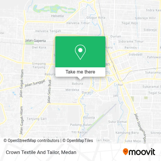 Crown Textile And Tailor map