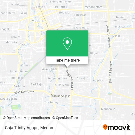 Gsja Trinity Agape map