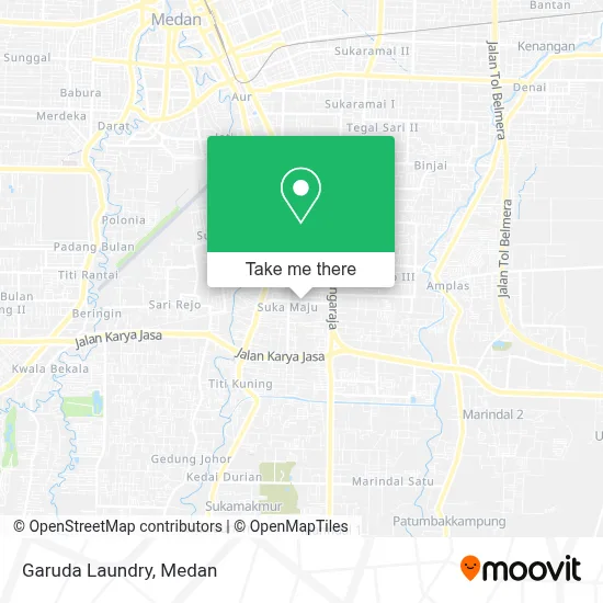 Garuda Laundry map