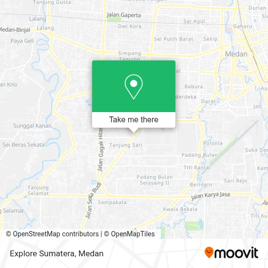 Explore Sumatera map