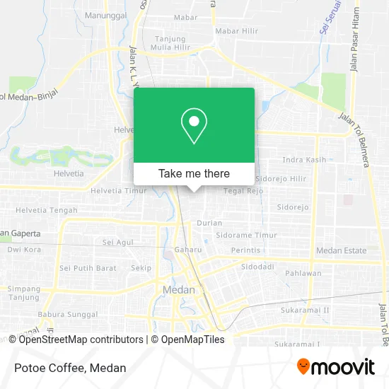 Potoe Coffee map