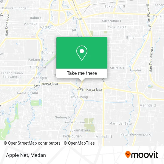 Apple Net map