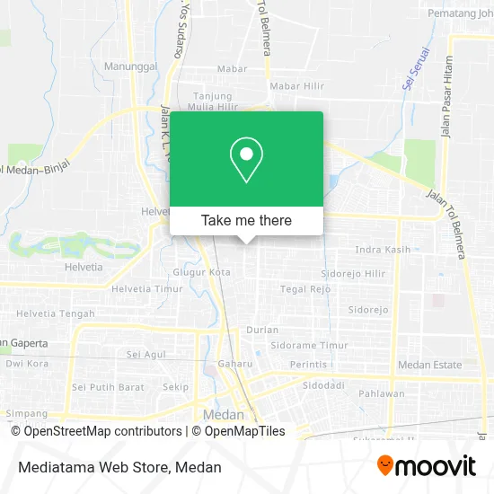 Mediatama Web Store map