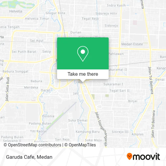 Garuda Cafe map