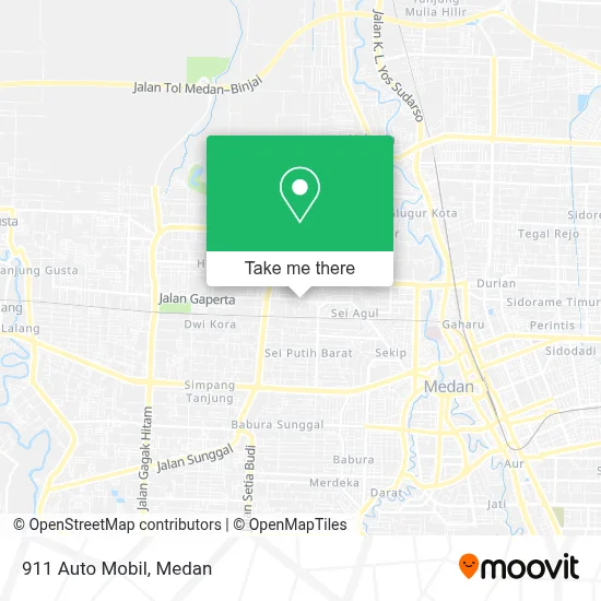 911 Auto Mobil map