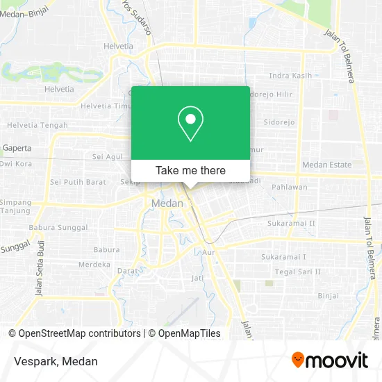Vespark map