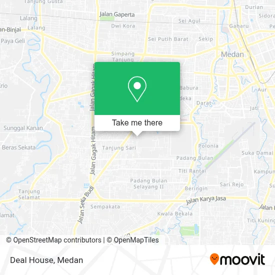 Deal House map