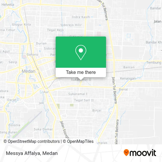 Messya Affalya map