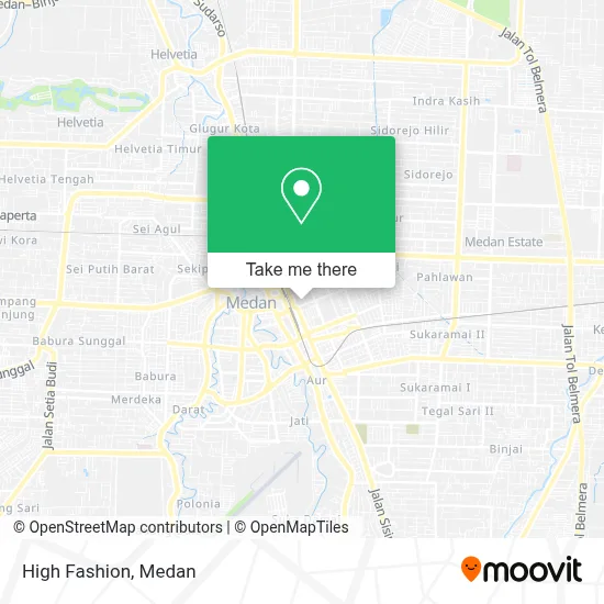 Alta Moda map