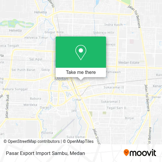 Pasar Export Import Sambu map