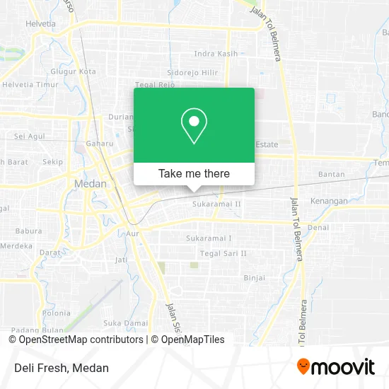 Deli Fresh map