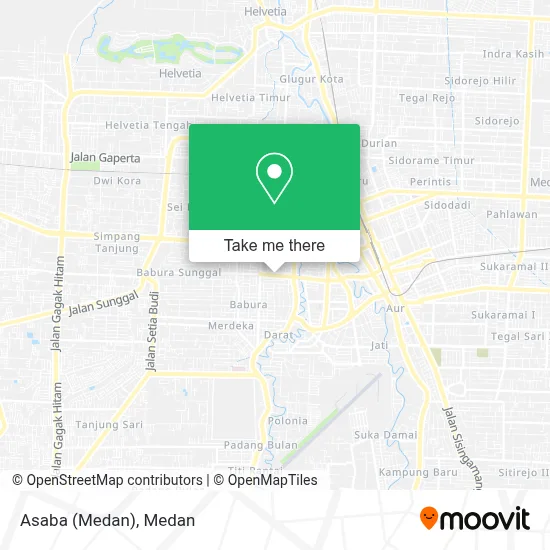 Asaba (Medan) map