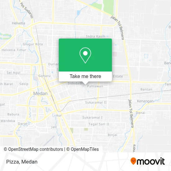 Pizza map