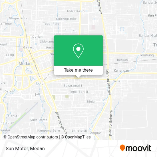 Sun Motor map