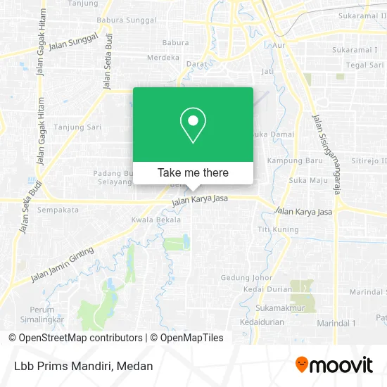 Lbb Prims Mandiri map