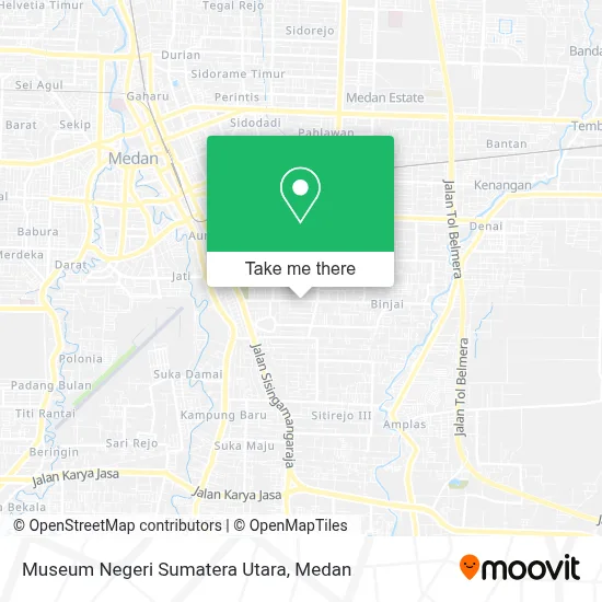 Museum Negeri Sumatera Utara map