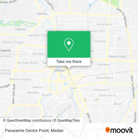 Pasarame Centre Point map
