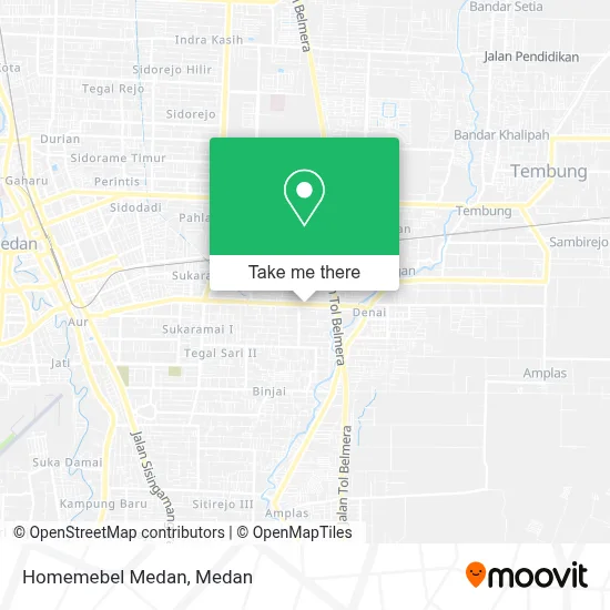 Homemebel Medan map