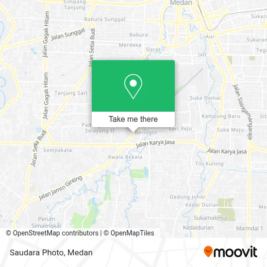 Saudara Photo map