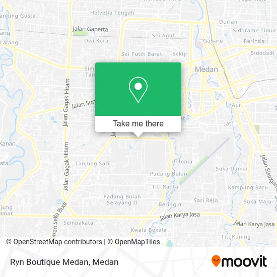 Ryn Boutique Medan map