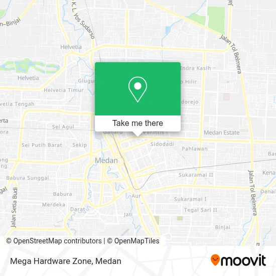 Mega Hardware Zone map