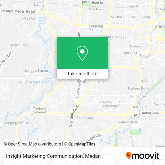 Insight Marketing Communication map