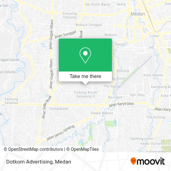 Dotkom Advertising map