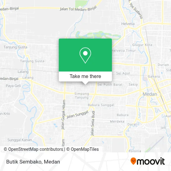 Butik Sembako map