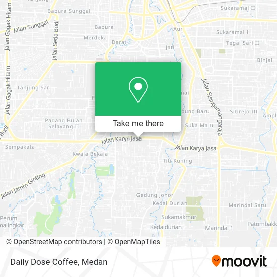 Daily Dose Coffee map