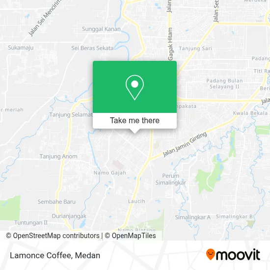 Lamonce Coffee map