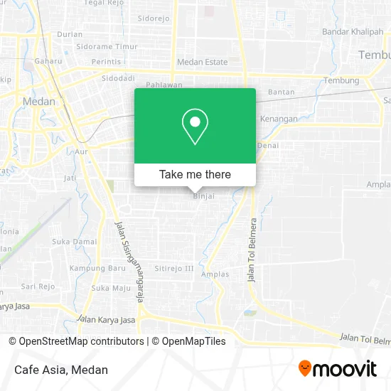 Cafe Asia map