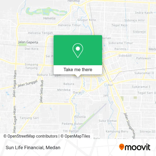 Sun Life Financial map
