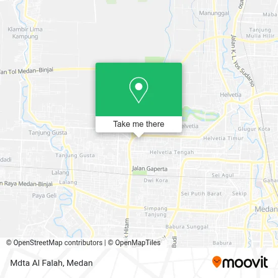 Mdta Al Falah map