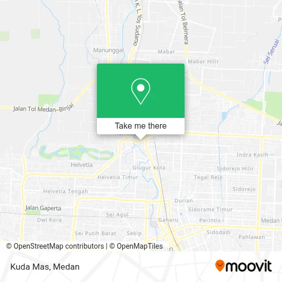 Kuda Mas map
